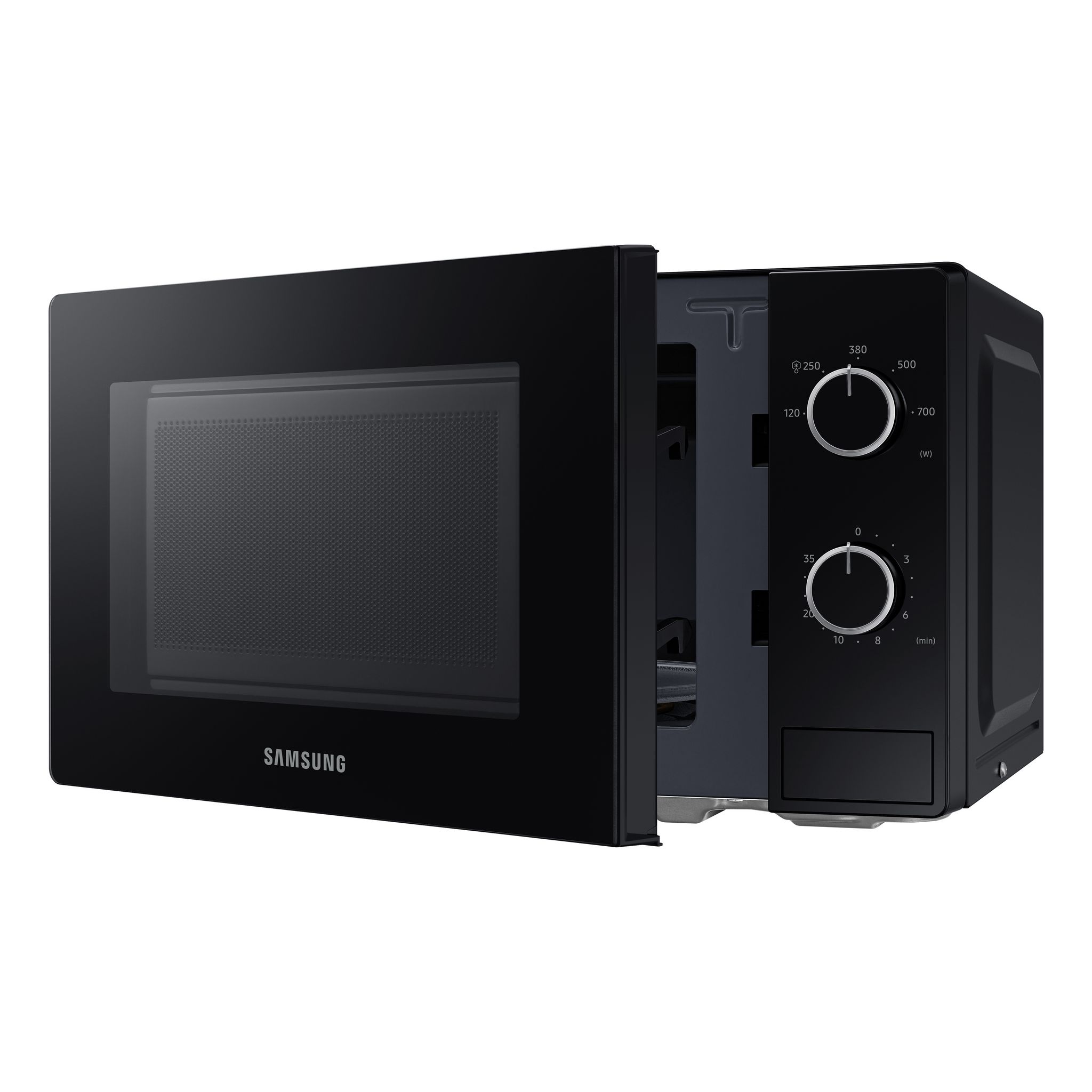 Voir la diapositive 4 : SAMSUNG Micro-ondes monofonction MS20A3010AL, 700 W - Capacité 20 L - Noir