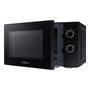 Voir la diapositive 4 : SAMSUNG Micro-ondes monofonction MS20A3010AL, 700 W - Capacité 20 L - Noir