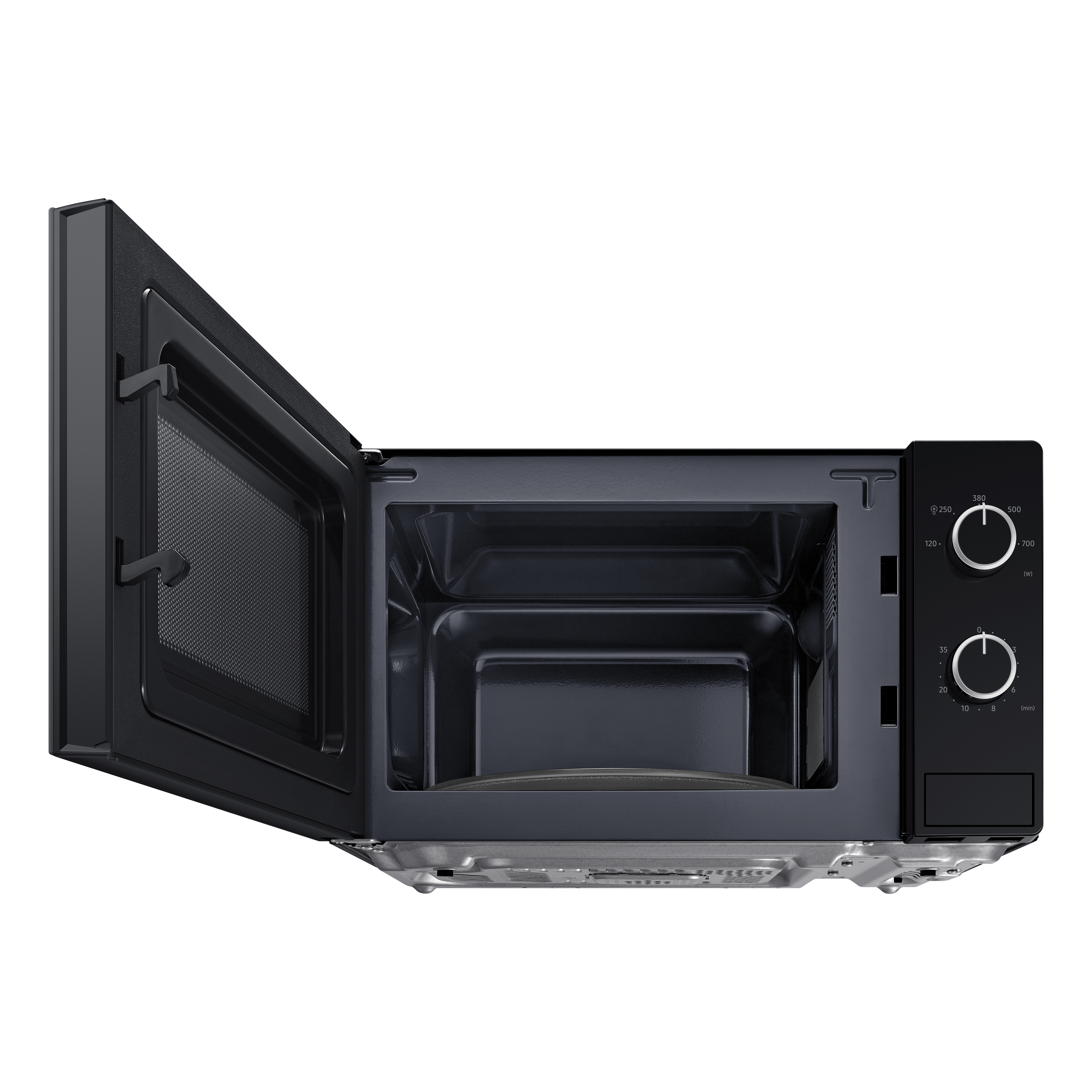 Voir la diapositive 6 : SAMSUNG Micro-ondes monofonction MS20A3010AL, 700 W - Capacité 20 L - Noir