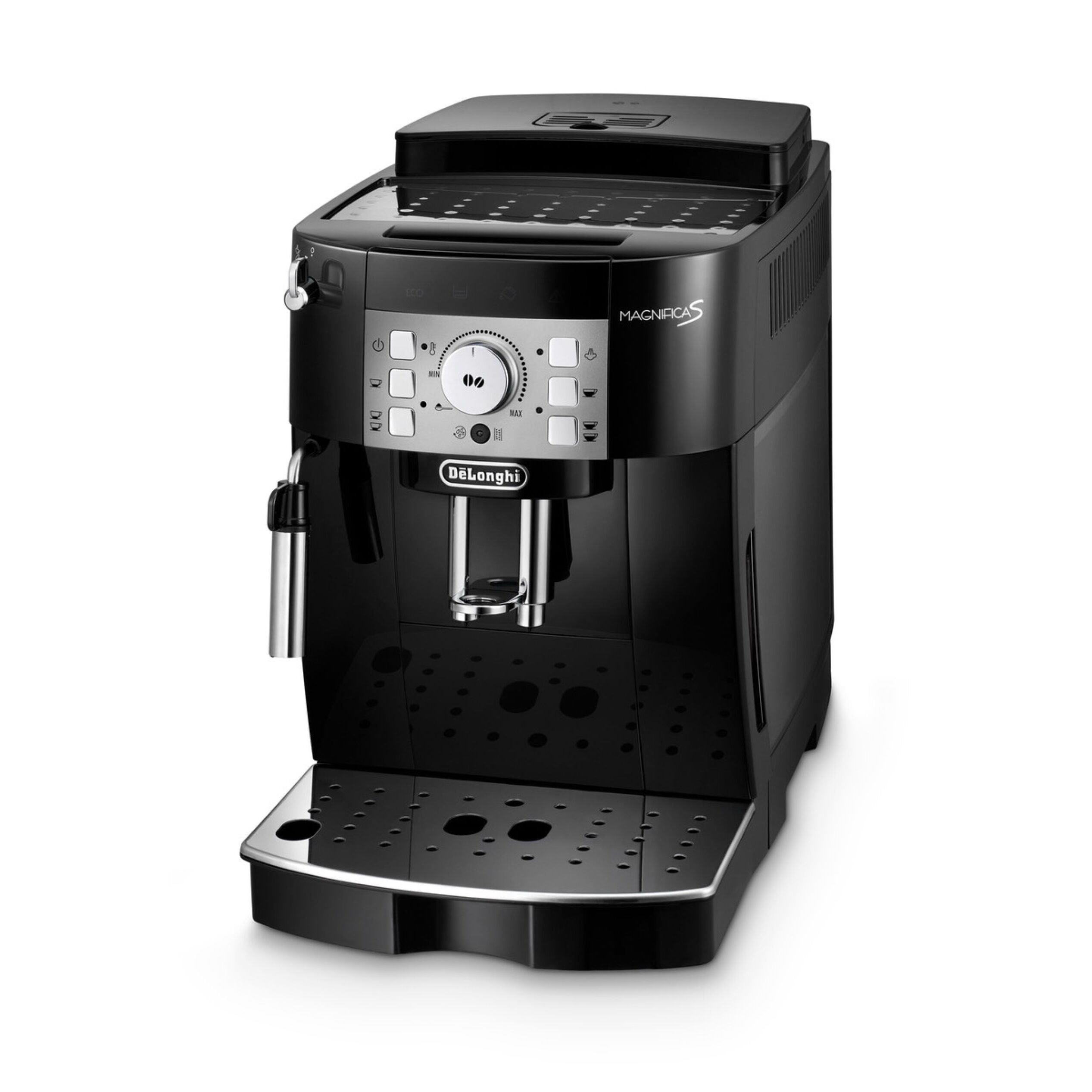 Voir la diapositive 3 : DELONGHI Machine à café expresso avec broyeur ECAM22.113.B - Noir