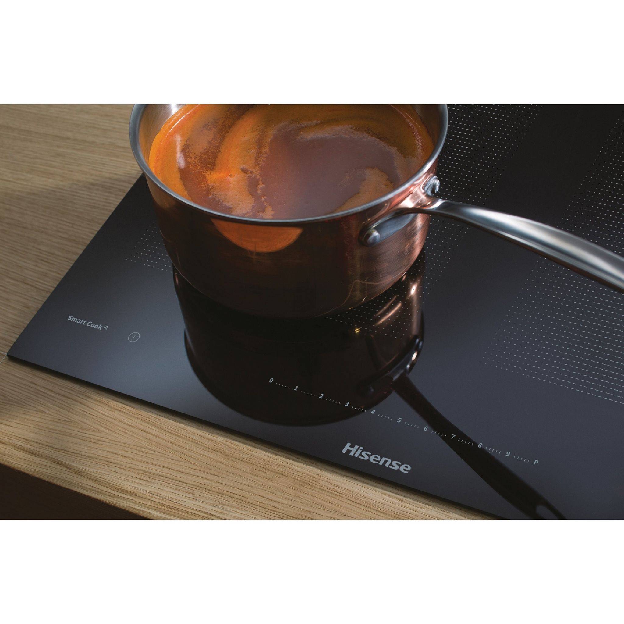 Voir la diapositive 5 : HISENSE Table de cuisson  à induction I6456CB, 59.5 cm, 4 foyers