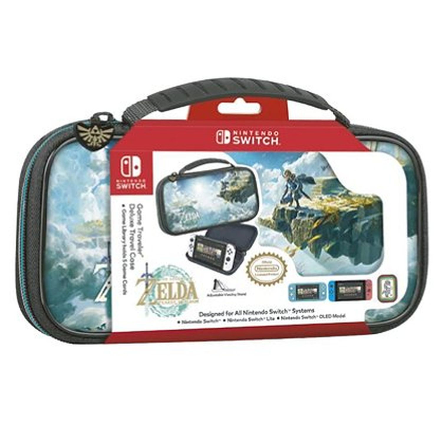 Voir la diapositive 2 : Sacoche de Transport The Legend of Zelda - Nintendo Switch