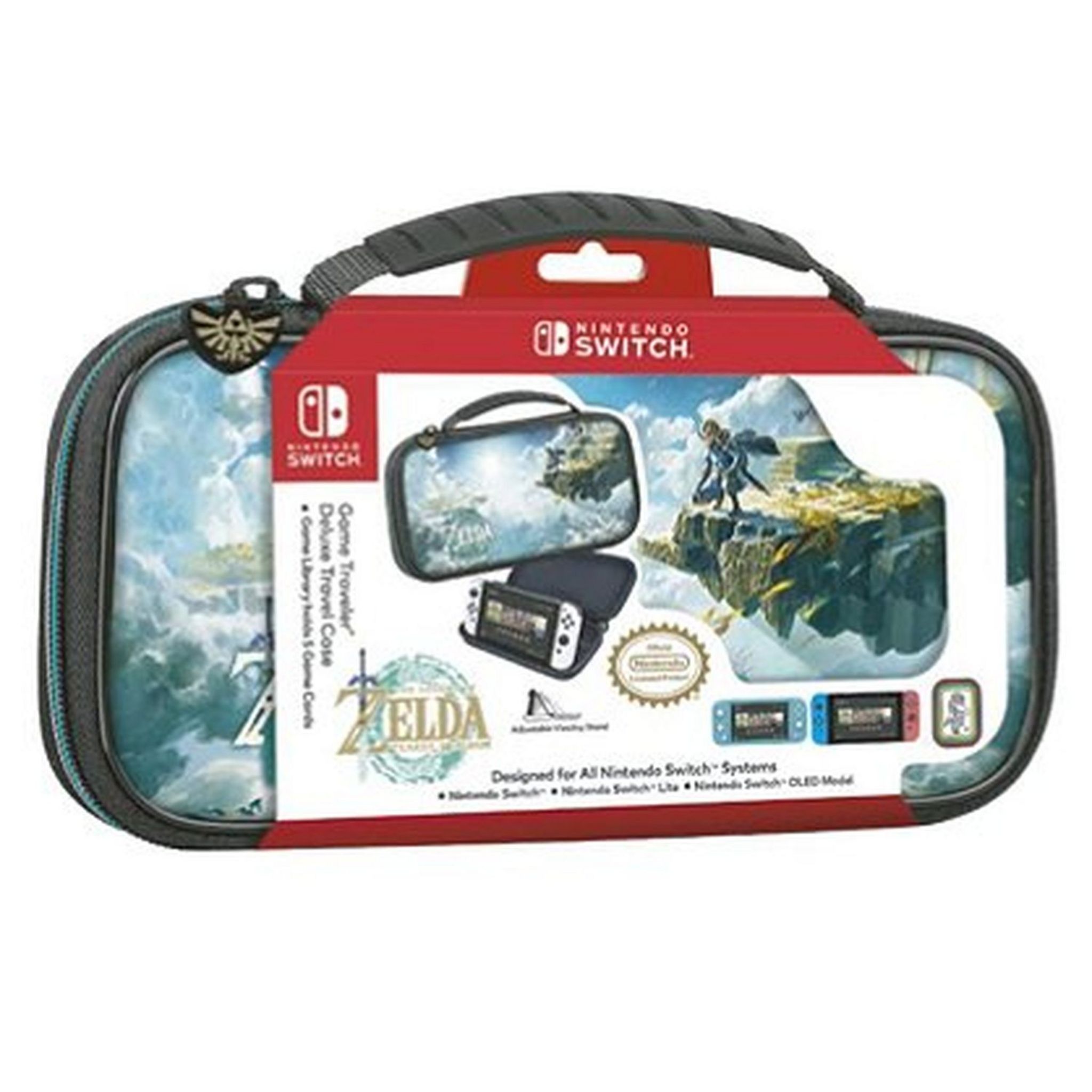 Voir la diapositive 2 : Sacoche de Transport The Legend of Zelda - Nintendo Switch