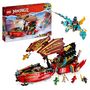 Voir la diapositive 9 : LEGO NINJAGO 71797 - Le QG des Ninjas - La Course Contre la Montre, Jouet de Construction Ninja pour Enfants avec 2 Figurines Dragon et 6 Minifigurines