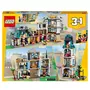 LEGO LEGO Creator 31141 La Grand-rue, Jouet de Construction avec Gratte-Ciel et Rue de Marché, Idée Cadeau