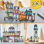 Voir la diapositive 4 : LEGO LEGO Creator 31141 La Grand-rue, Jouet de Construction avec Gratte-Ciel et Rue de Marché, Idée Cadeau