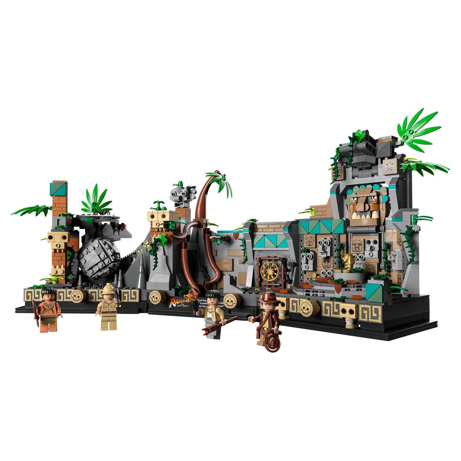 Voir la diapositive 3 : LEGO Indiana Jones 77015 - Le Temple de l'Idole en Or, Maquette pour Adultes, avec Fonctions Interactives et Minifigurines, Film Les Aventuriers de l'Arche Perdue