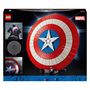 Voir la diapositive 2 : LEGO LEGO Marvel 76262 Le Bouclier de Captain America, Maquette Avengers pour Adultes avec Marteau de Thor