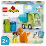 LEGO DUPLO 10987 - Ma Ville Le Camion de Recyclage, Jouets Éducatifs et de Tri de Couleurs