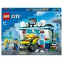 LEGO City 60362 - La Station de Lavage, Jouet pour Enfants Dès 6 Ans, Garçons, Filles, Set avec Brosses à Laver Rotatives, Voiture et 2 Minifigurines