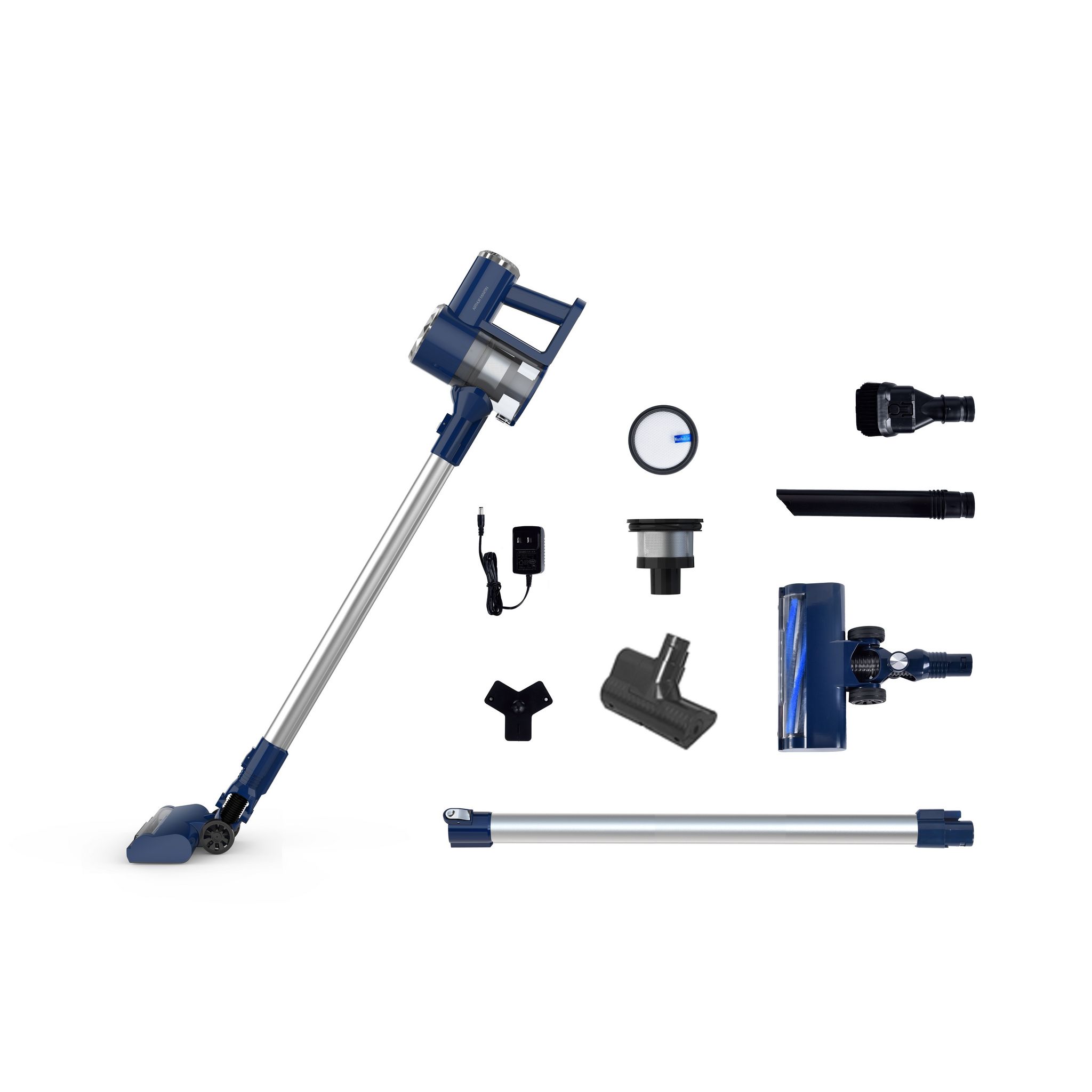 Voir la diapositive 2 : ARTHUR MARTIN Aspirateur balai AMPA1010 - Bleu