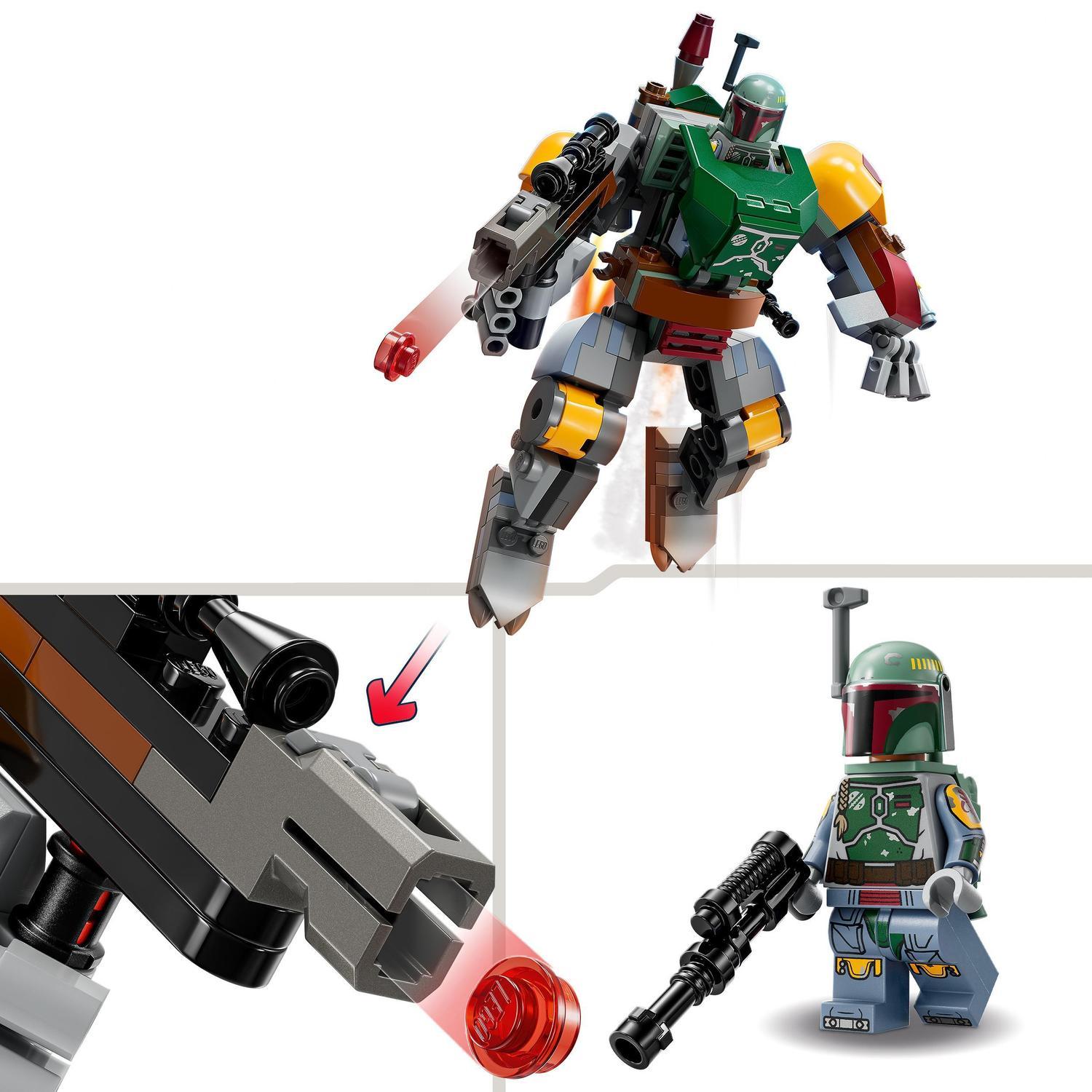 Voir la diapositive 4 : LEGO LEGO Star Wars 75369 Le Robot Boba Fett, Figurine à Construire avec Blaster Lance-Tenons et Jetpack