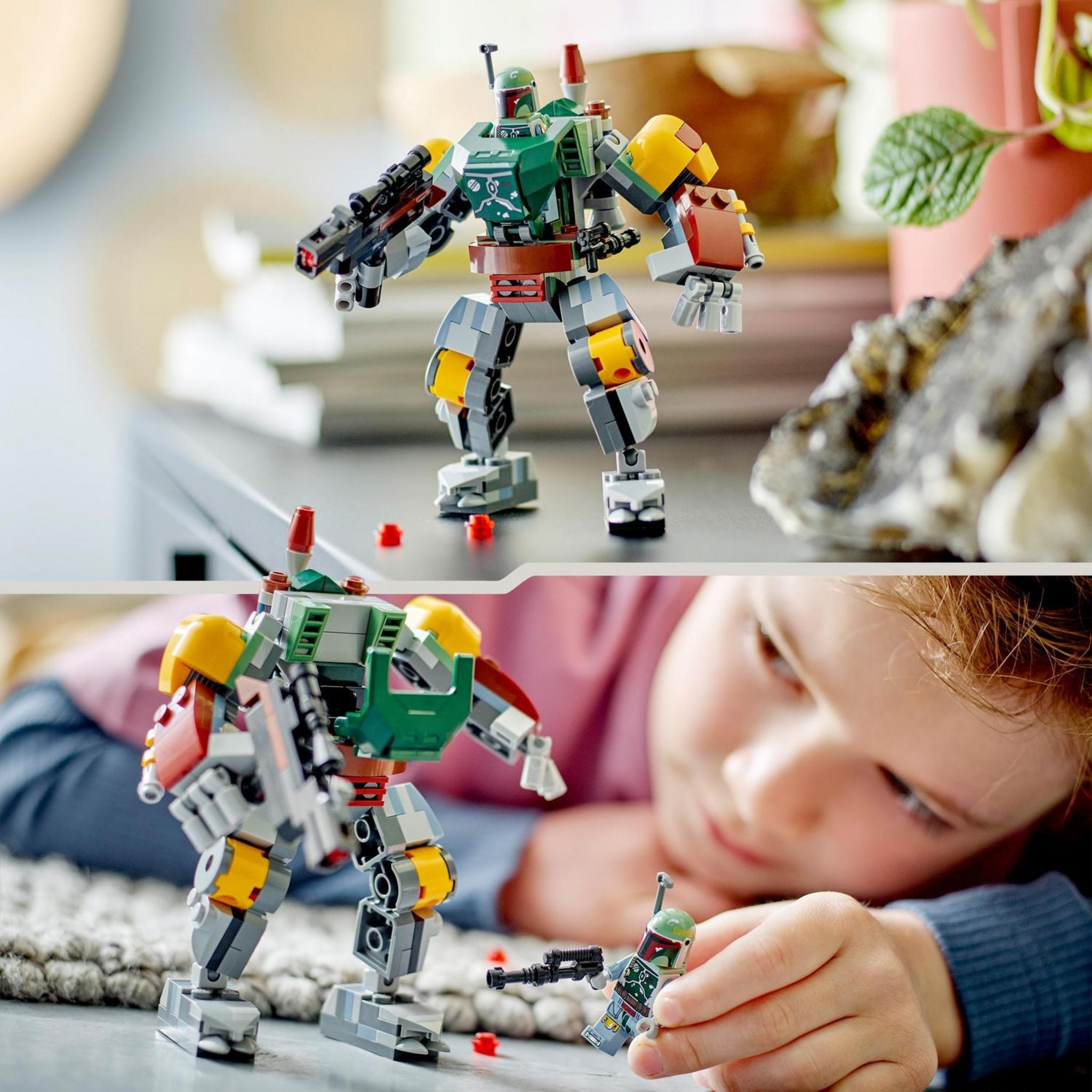 Voir la diapositive 4 : LEGO LEGO Star Wars 75369 Le Robot Boba Fett, Figurine à Construire avec Blaster Lance-Tenons et Jetpack
