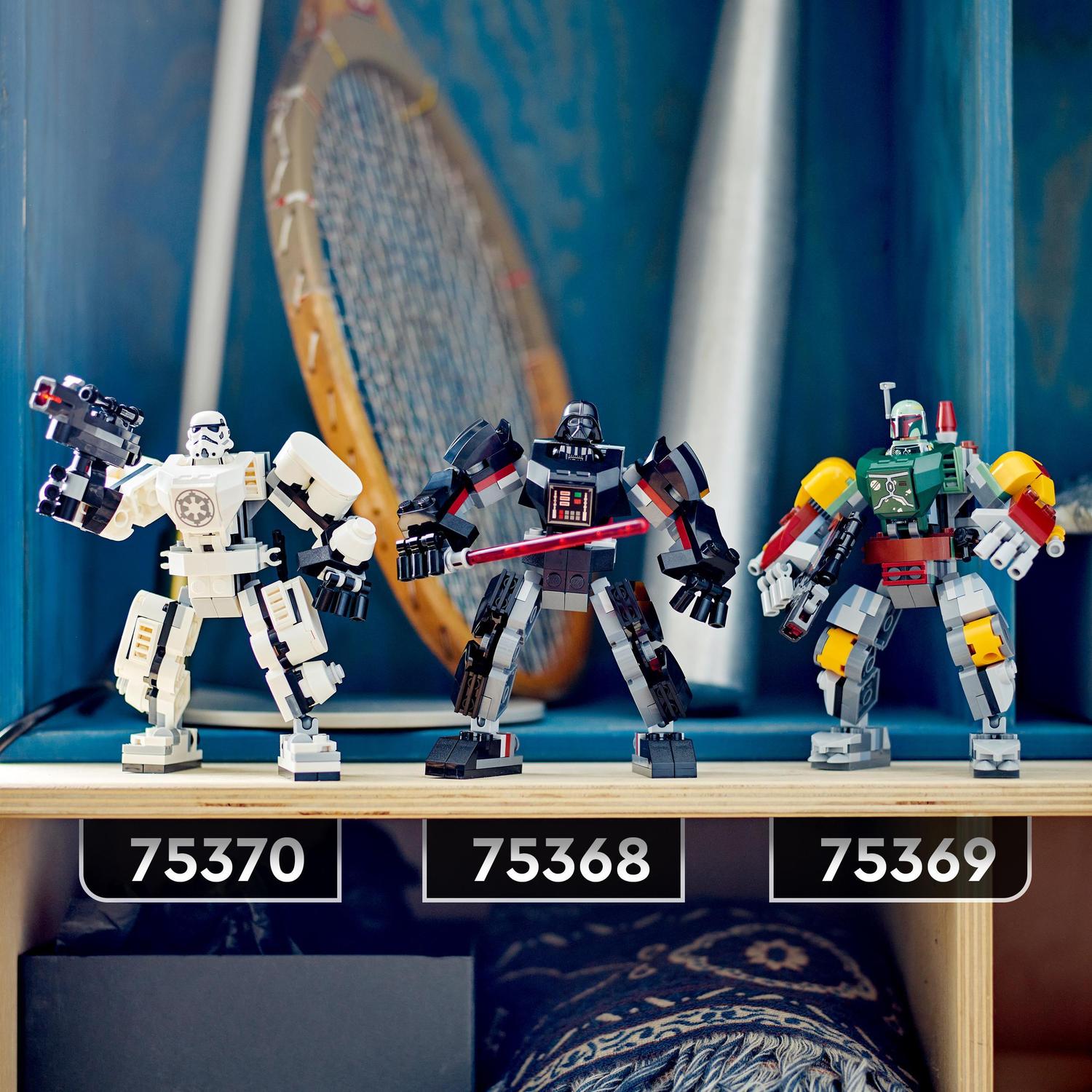 Voir la diapositive 5 : LEGO LEGO Star Wars 75369 Le Robot Boba Fett, Figurine à Construire avec Blaster Lance-Tenons et Jetpack