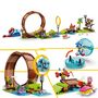Voir la diapositive 6 : LEGO LEGO Sonic the Hedgehog 76994 Sonic et le Défi du Looping de Green Hill Zone, Jouet pour Enfants avec 9 Personnages