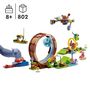 Voir la diapositive 7 : LEGO LEGO Sonic the Hedgehog 76994 Sonic et le Défi du Looping de Green Hill Zone, Jouet pour Enfants avec 9 Personnages