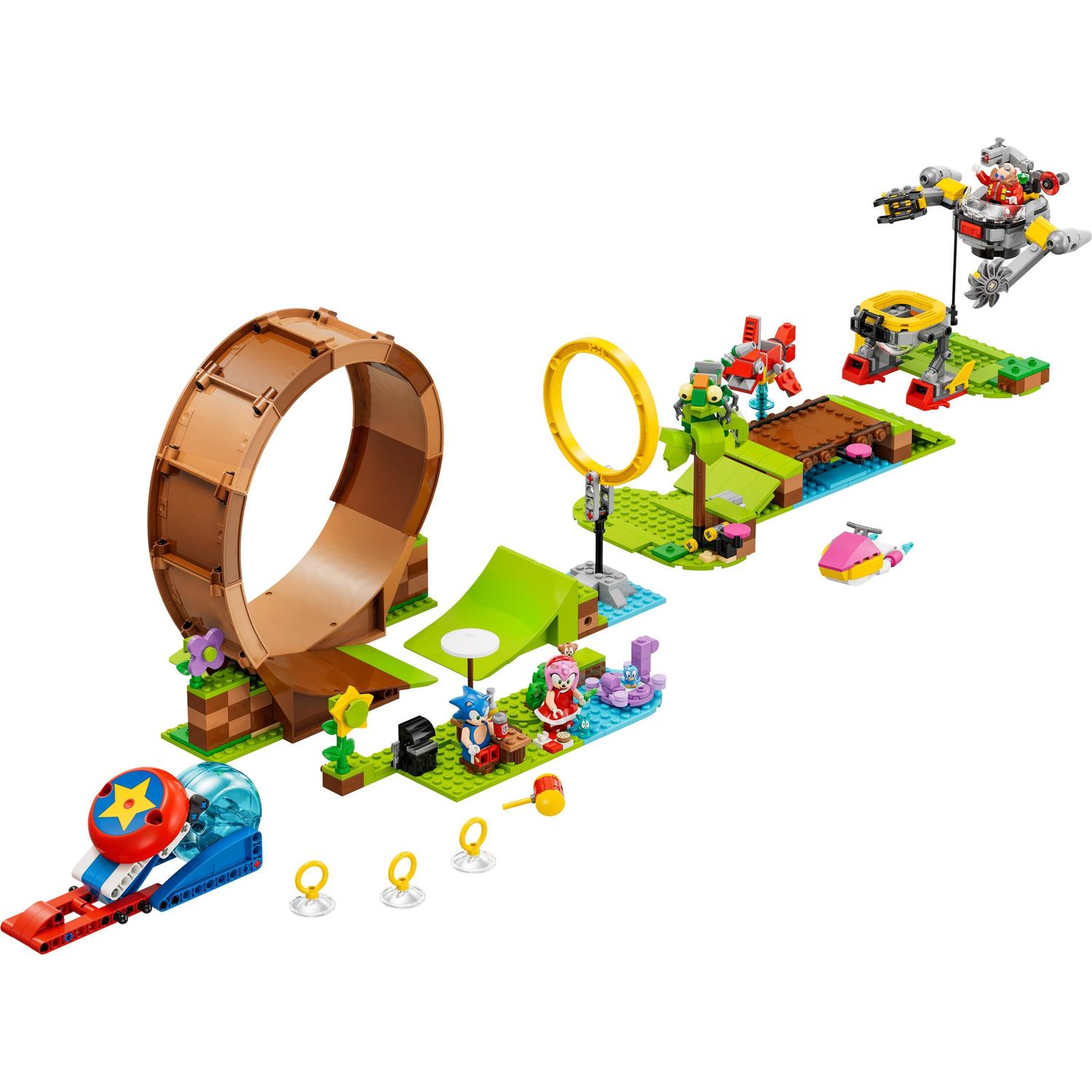 Voir la diapositive 8 : LEGO LEGO Sonic the Hedgehog 76994 Sonic et le Défi du Looping de Green Hill Zone, Jouet pour Enfants avec 9 Personnages