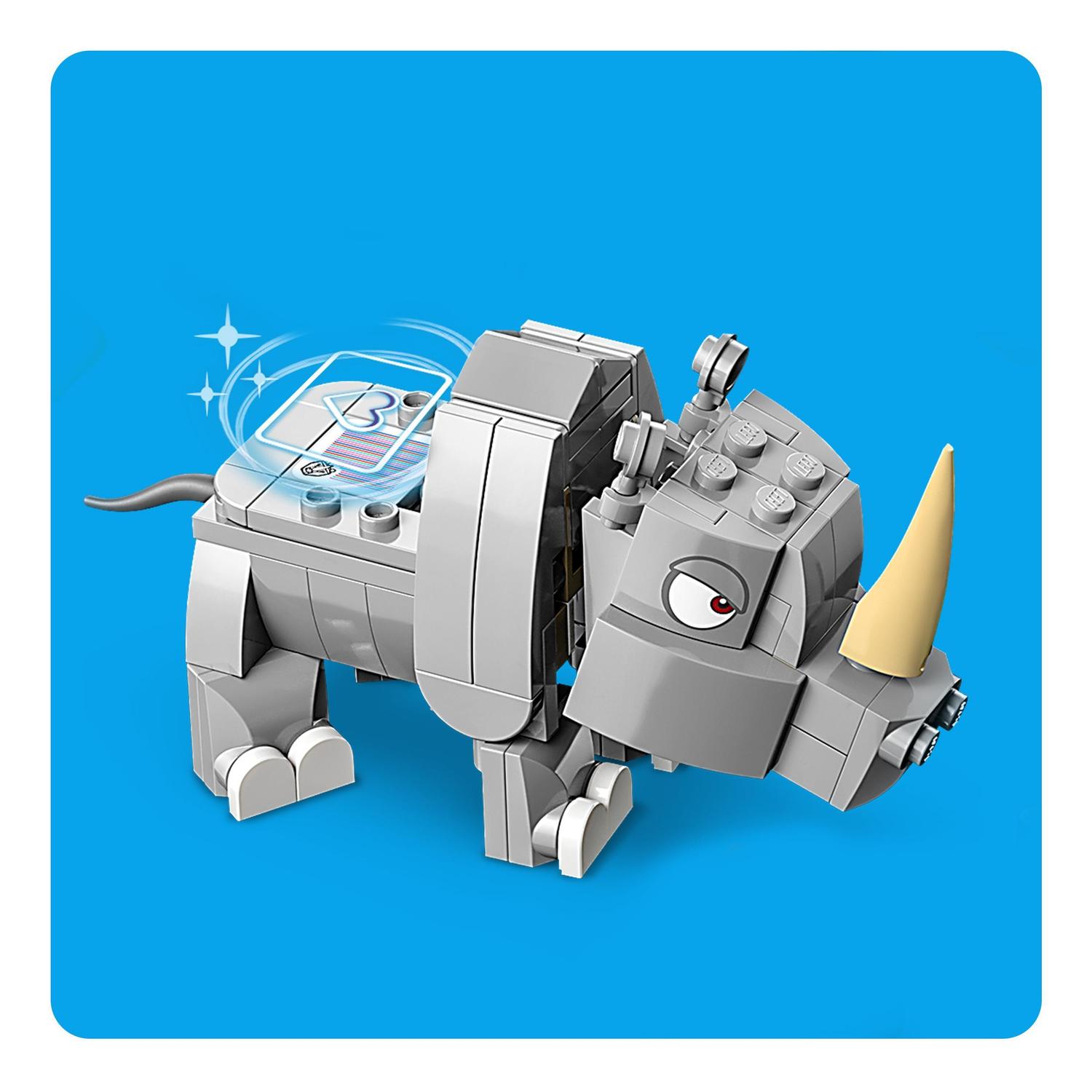 Voir la diapositive 5 : LEGO Super Mario 71420 - Ensemble extension Rambi le Rhinoceros