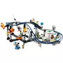 LEGO LEGO Creator 31142 Les Montagnes Russes de l’Espace, Jouet avec Fusée Spatiale, Planètes et Briques