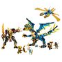 Voir la diapositive 8 : LEGO NINJAGO 71796 - Le Dragon Élémentaire contre le Robot de l'Impératrice, Grand Jouet de Construction avec Figurines et 6 Minifigurines Ninja