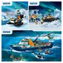 LEGO City 60376 - La Motoneige d’Exploration Arctique, Jouet de Construction de Véhicules avec Figurines de Phoques et Minifigurine d'Explorateur