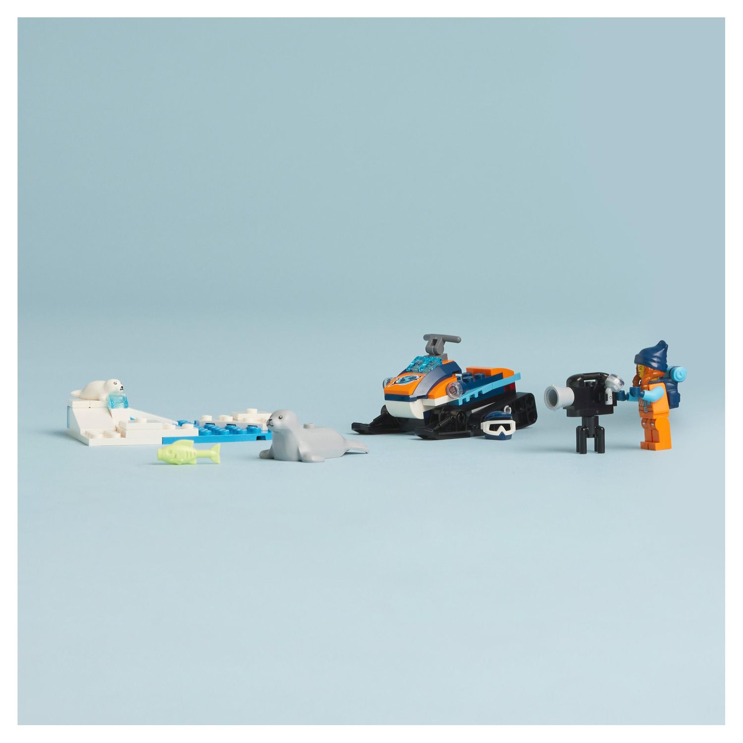 Voir la diapositive 5 : LEGO City 60376 - La Motoneige d'Exploration Arctique, Jouet de Construction de Véhicules avec Figurines de Phoques et Minifigurine d'Explorateur