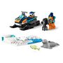 Voir la diapositive 6 : LEGO City 60376 - La Motoneige d'Exploration Arctique, Jouet de Construction de Véhicules avec Figurines de Phoques et Minifigurine d'Explorateur