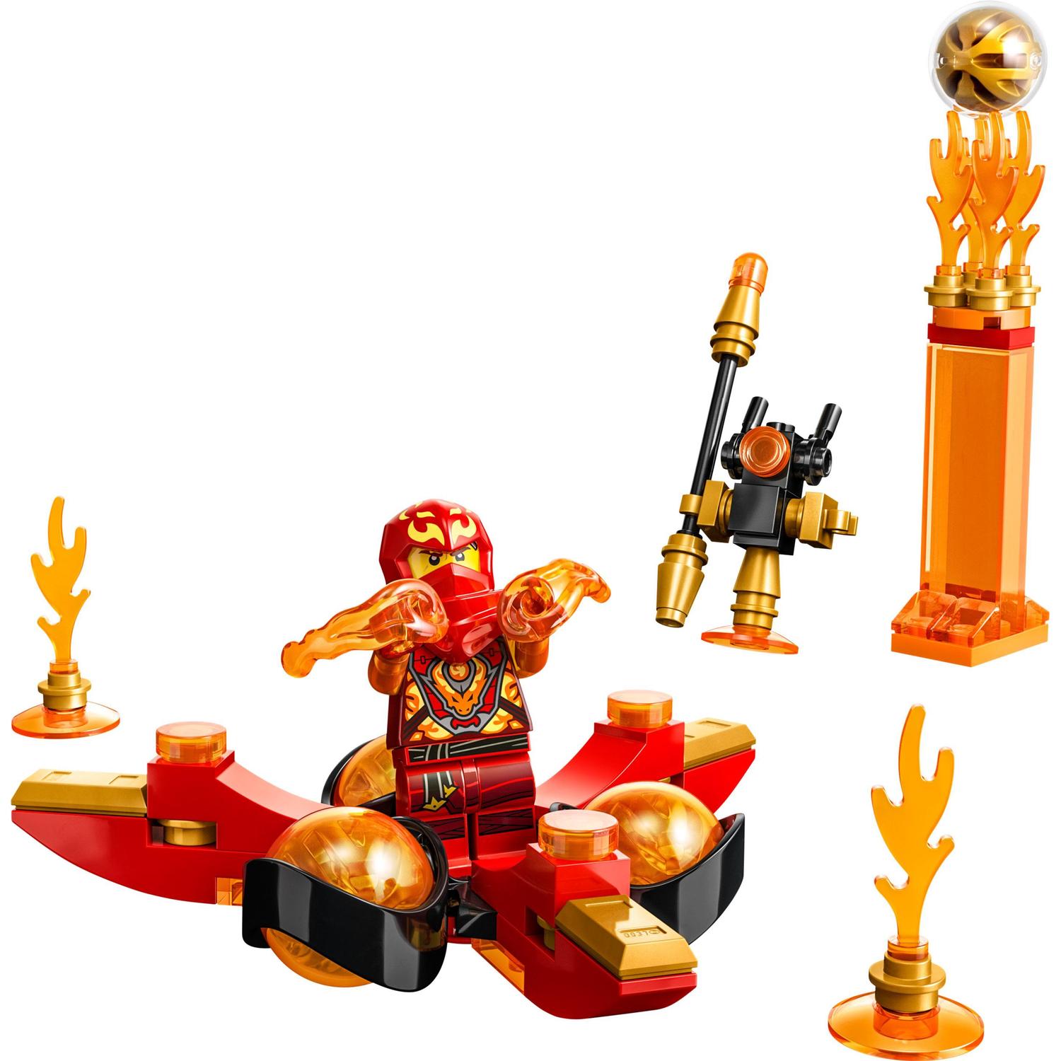 Voir la diapositive 8 : LEGO Ninjago 71777 - Le Salto Spinjitzu Le Pouvoir du Dragon de Kai
