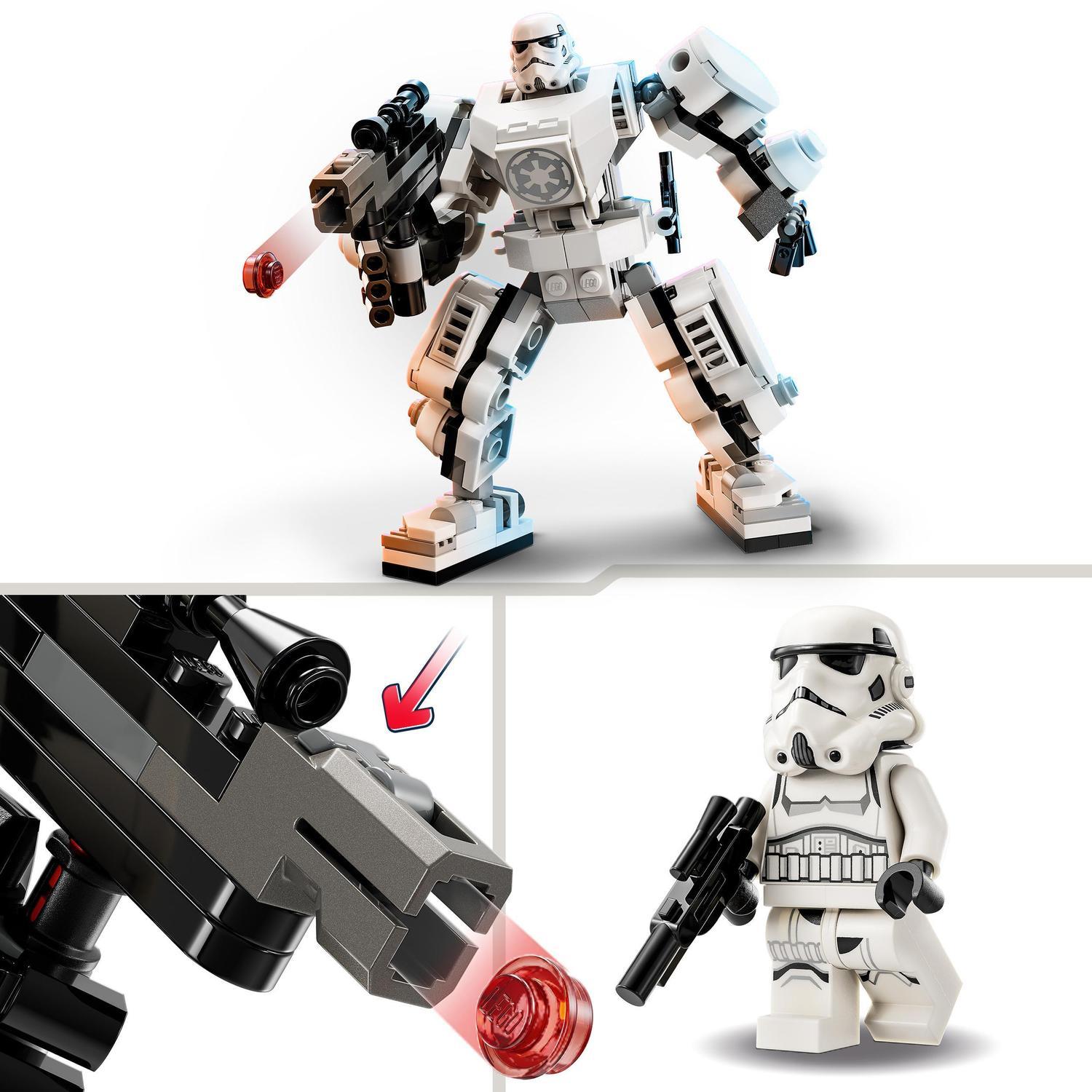 Voir la diapositive 4 : LEGO LEGO Star Wars 75370 Le Robot Stormtrooper, Jouet pour Enfants, Figurine à Construire avec Minifigurine