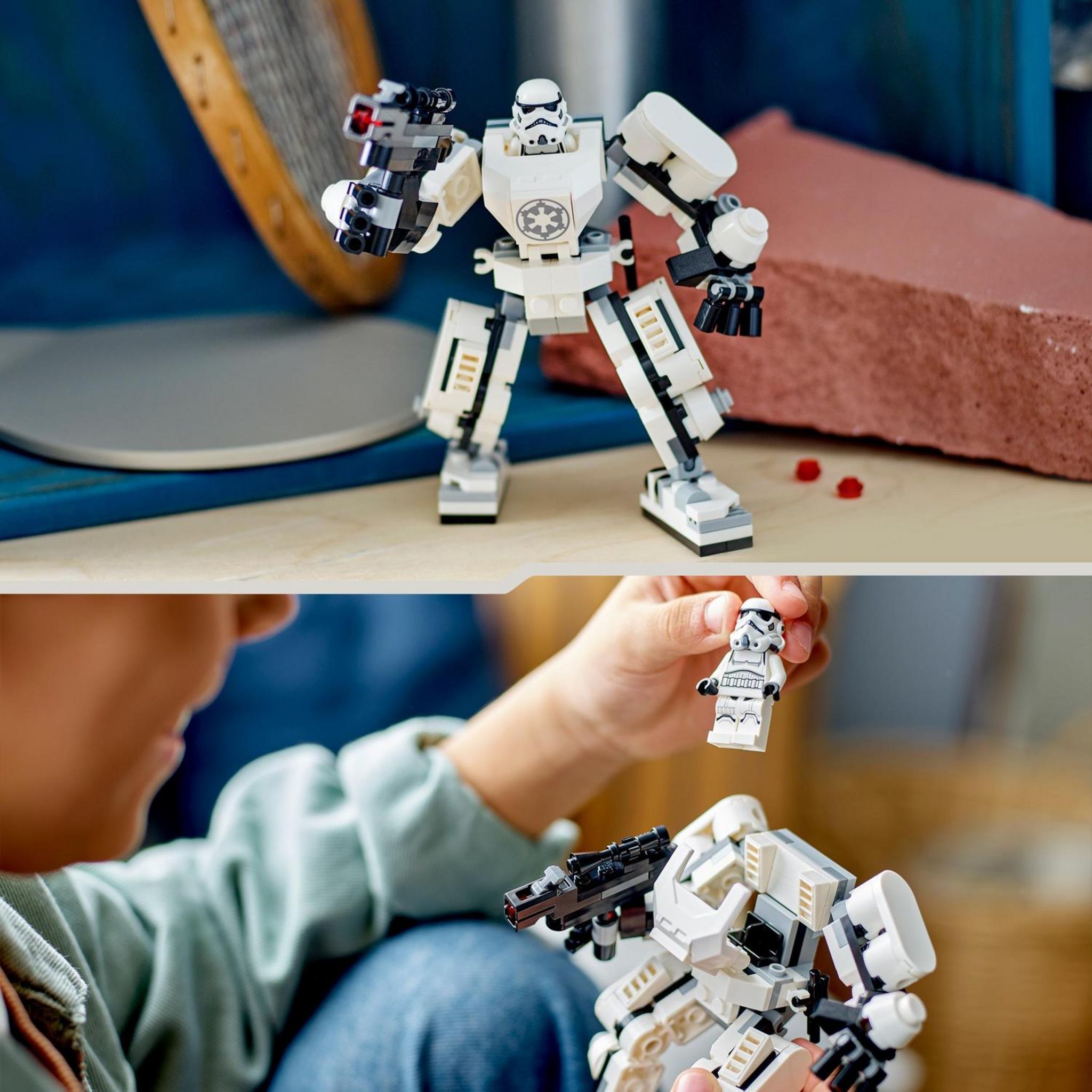 Voir la diapositive 4 : LEGO LEGO Star Wars 75370 Le Robot Stormtrooper, Jouet pour Enfants, Figurine à Construire avec Minifigurine