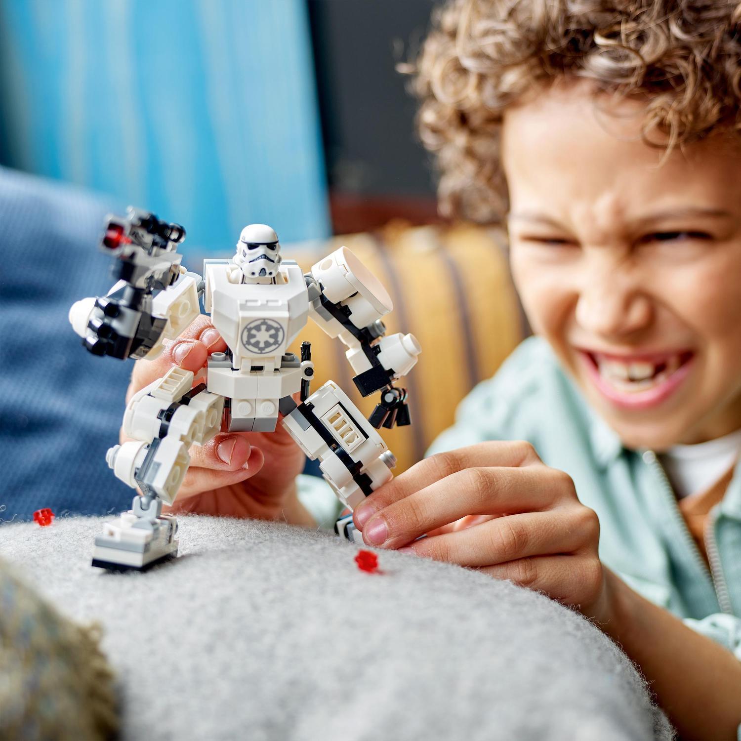 Voir la diapositive 7 : LEGO LEGO Star Wars 75370 Le Robot Stormtrooper, Jouet pour Enfants, Figurine à Construire avec Minifigurine