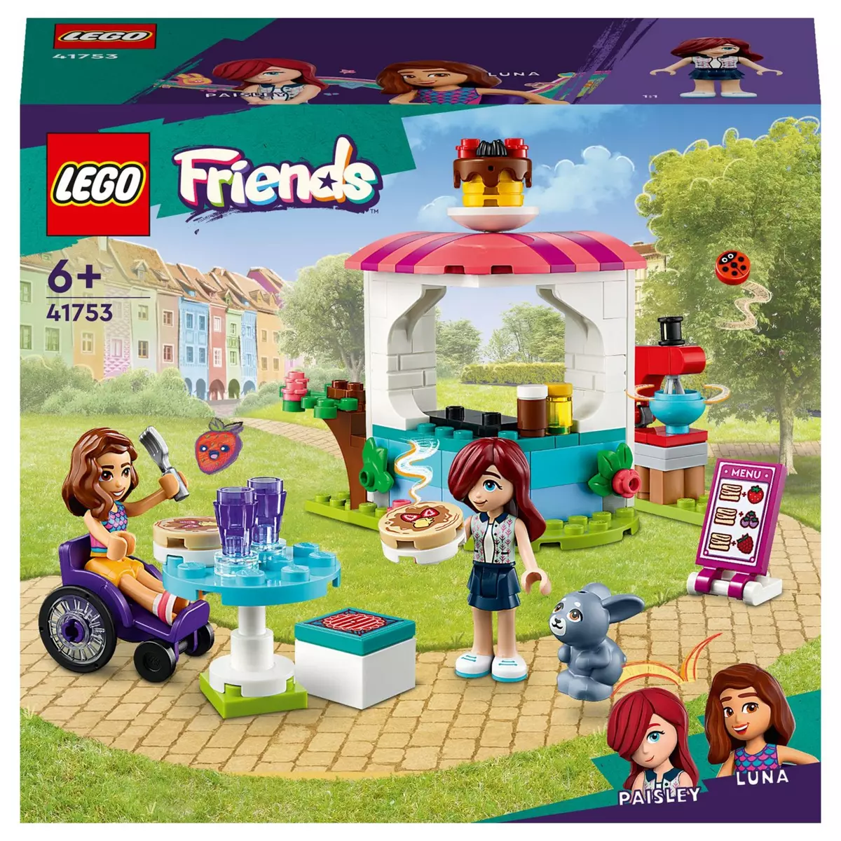 LEGO Friends 41753 - La Crêperie, Jouet Créatif pour Filles et