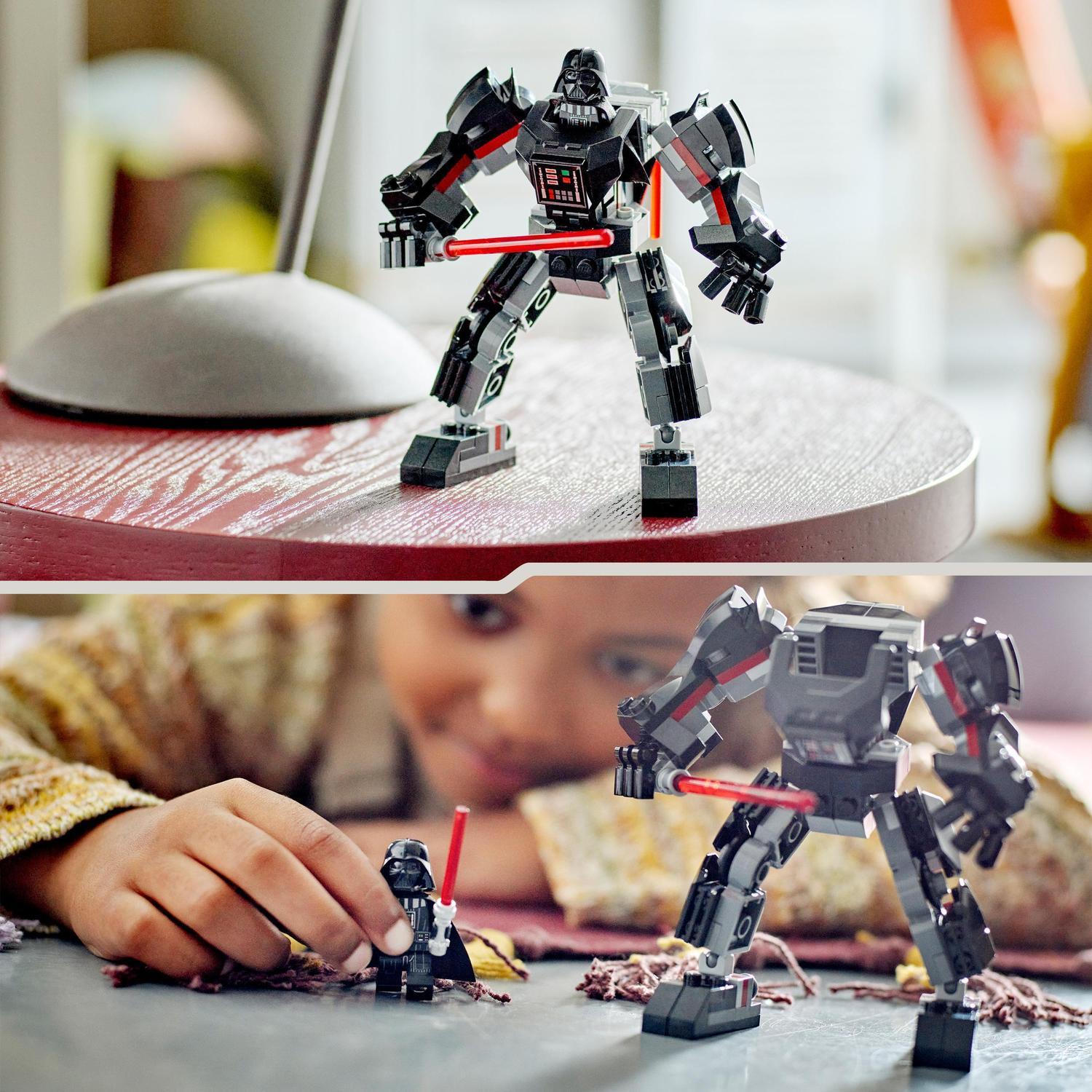 Voir la diapositive 6 : LEGO LEGO Star Wars 75368 Le Robot Dark Vador, Jouet de Figurine avec Minifigurine et Grand Sabre Laser