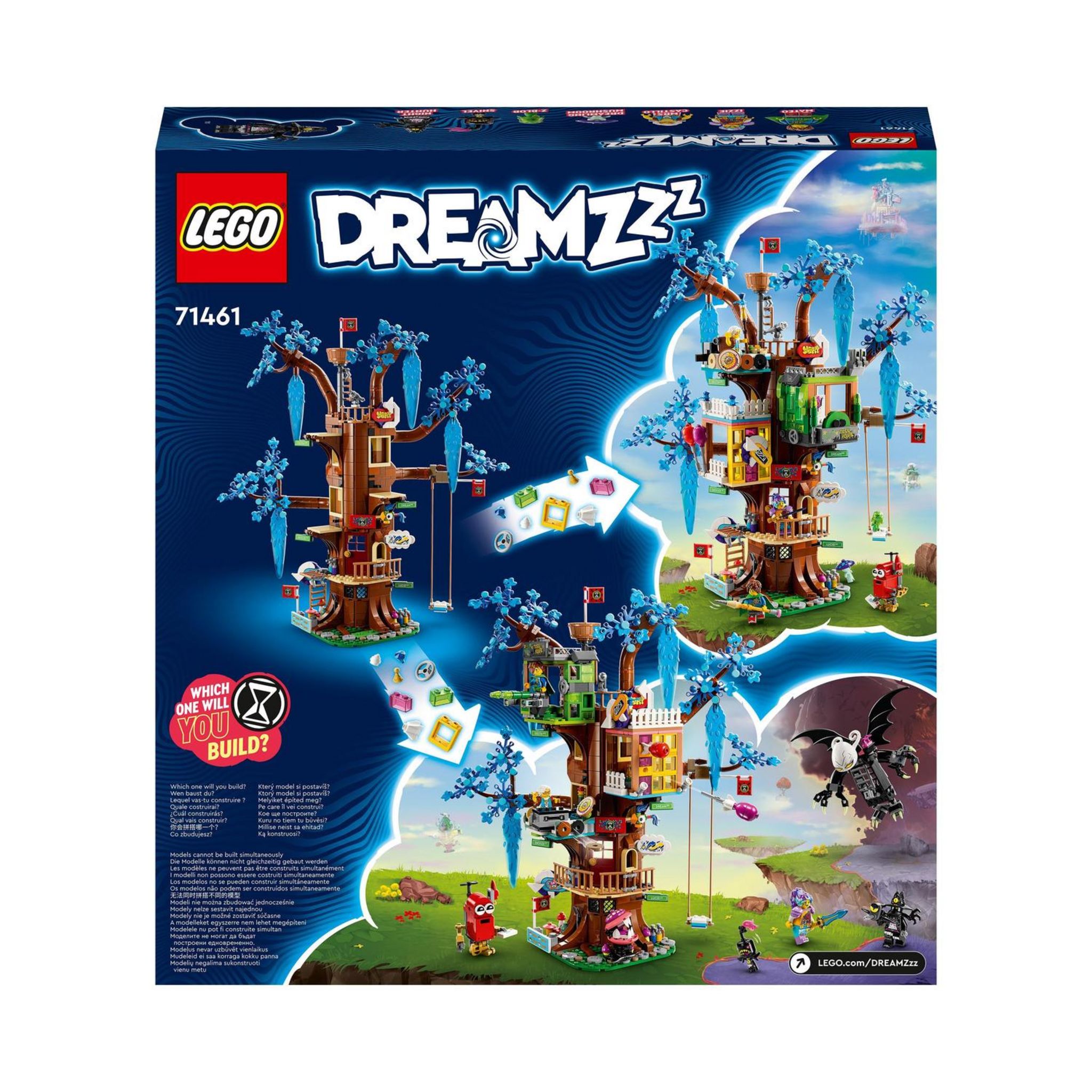 Voir la diapositive 2 : LEGO DREAMZzz 71461 - Cabane fantastique dans l'arbre
