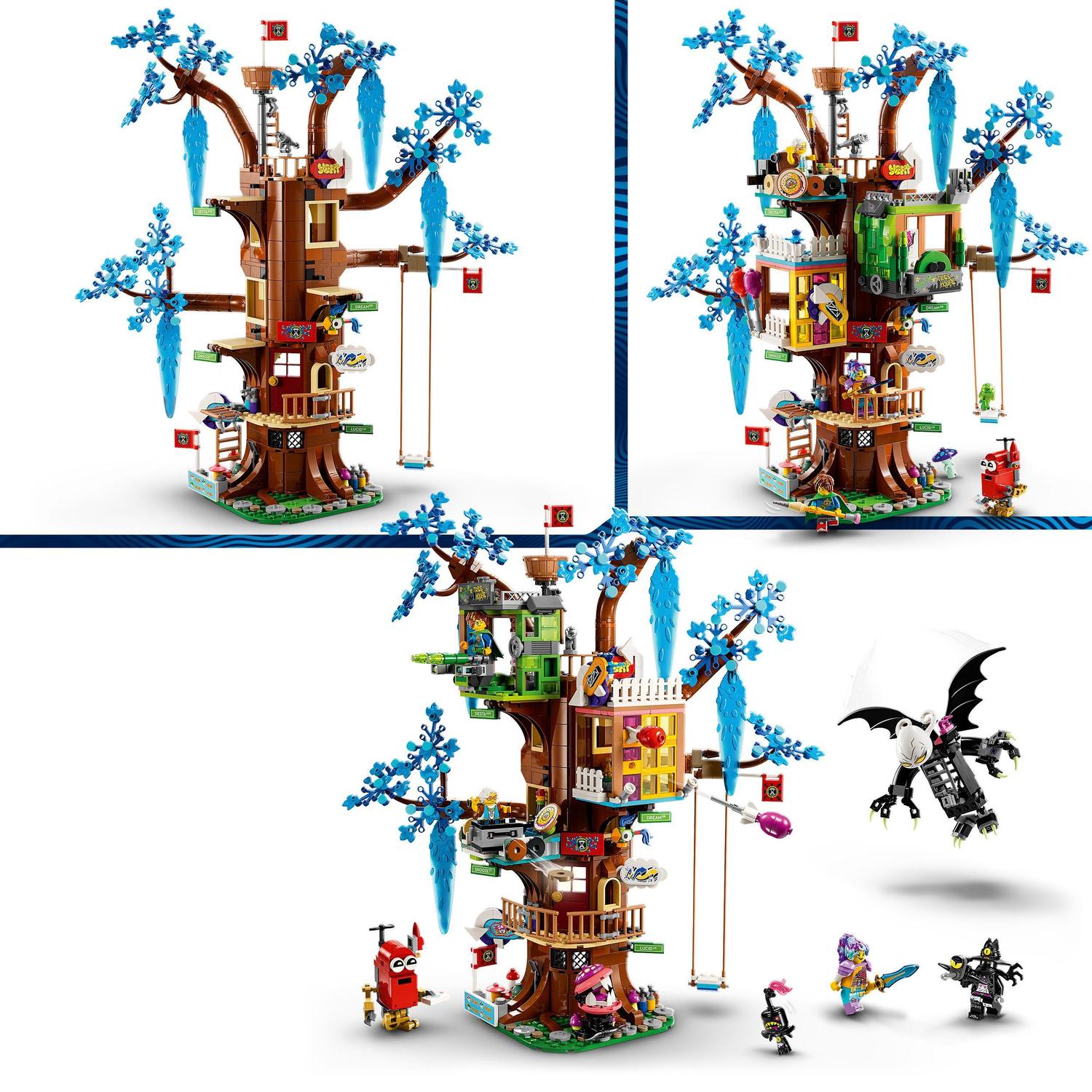 Voir la diapositive 6 : LEGO DREAMZzz 71461 - Cabane fantastique dans l'arbre