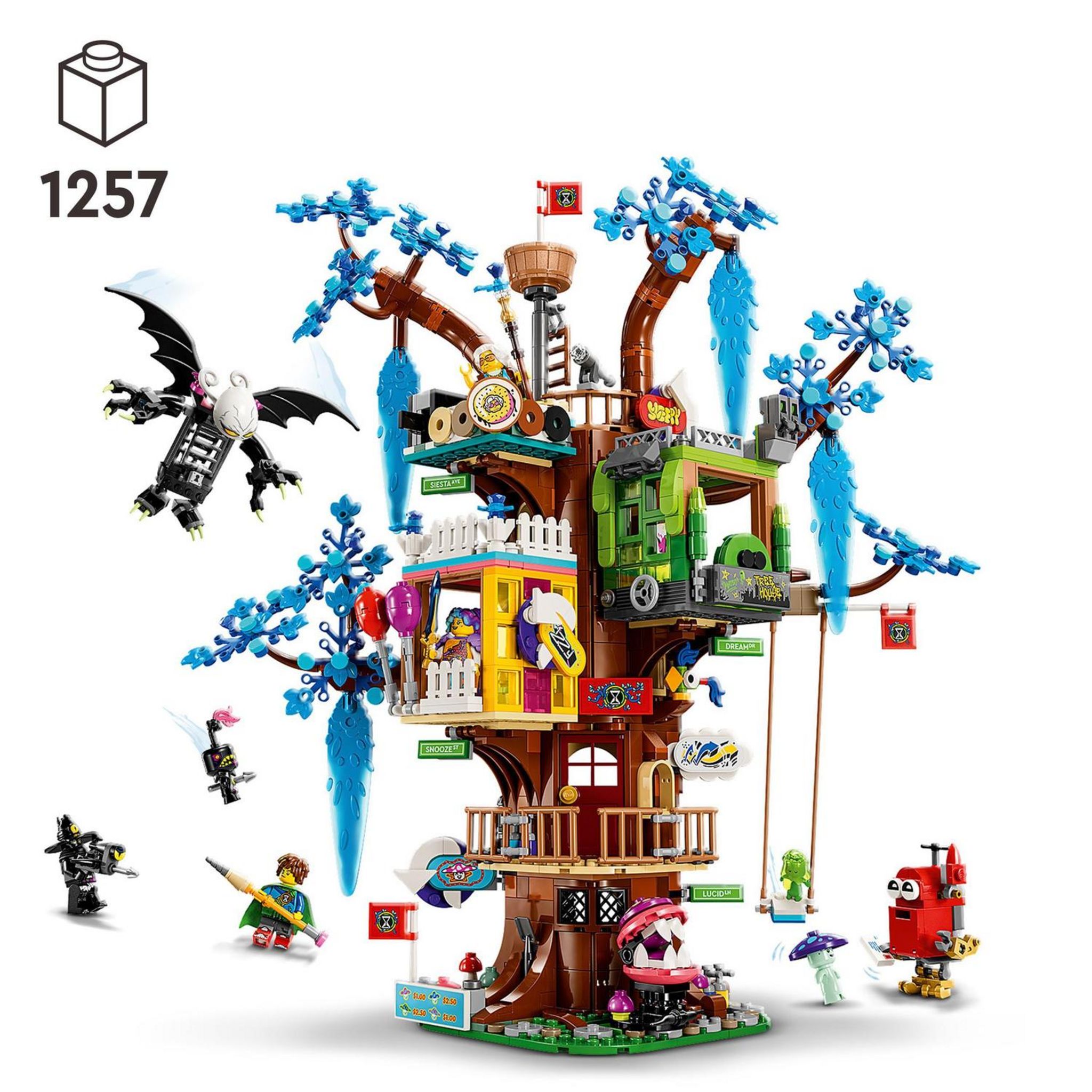 Voir la diapositive 7 : LEGO DREAMZzz 71461 - Cabane fantastique dans l'arbre