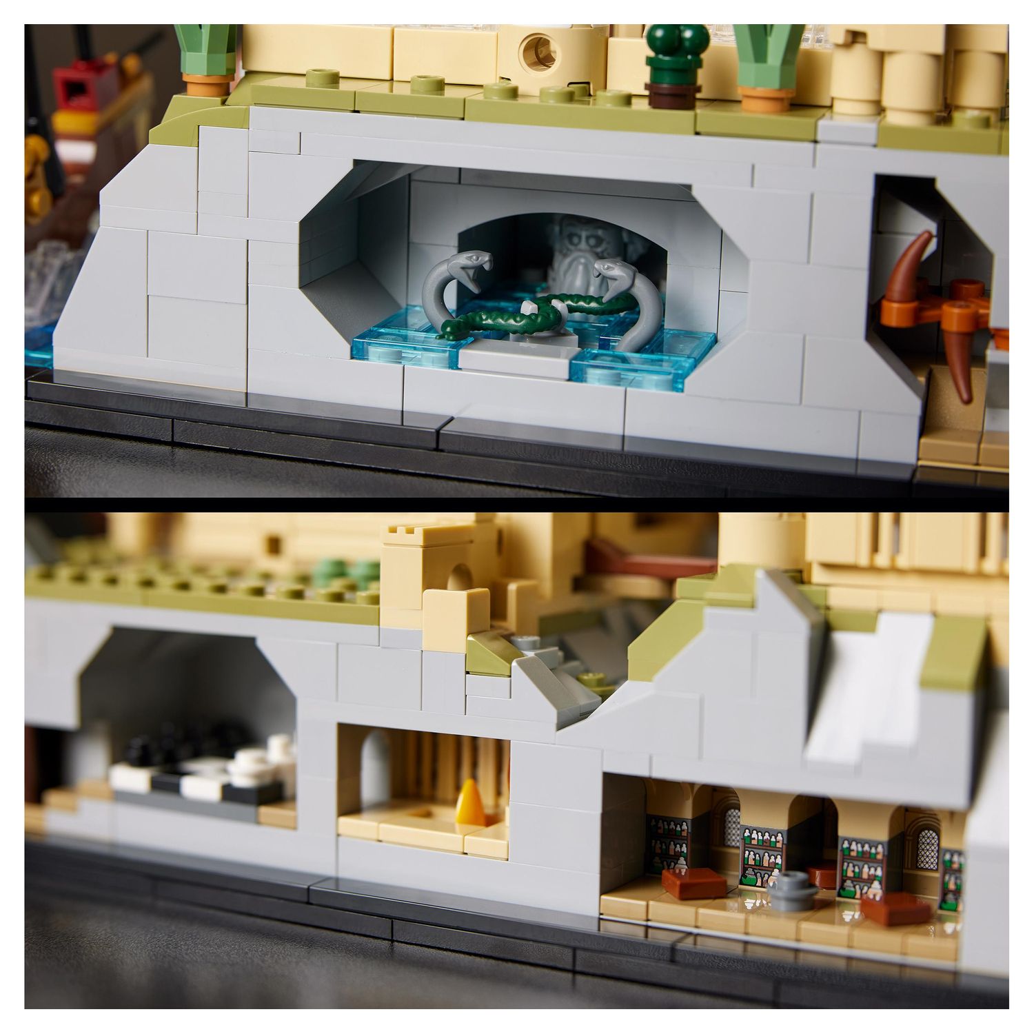 Voir la diapositive 4 : LEGO Harry Potter 76419 Le Château et le Domaine de Poudlard, Maquette à Construire pour Adultes