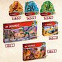 Voir la diapositive 4 : LEGO Ninjago 71778 - Le dérapage Spinjitzu - Le pouvoir du dragon de Nya