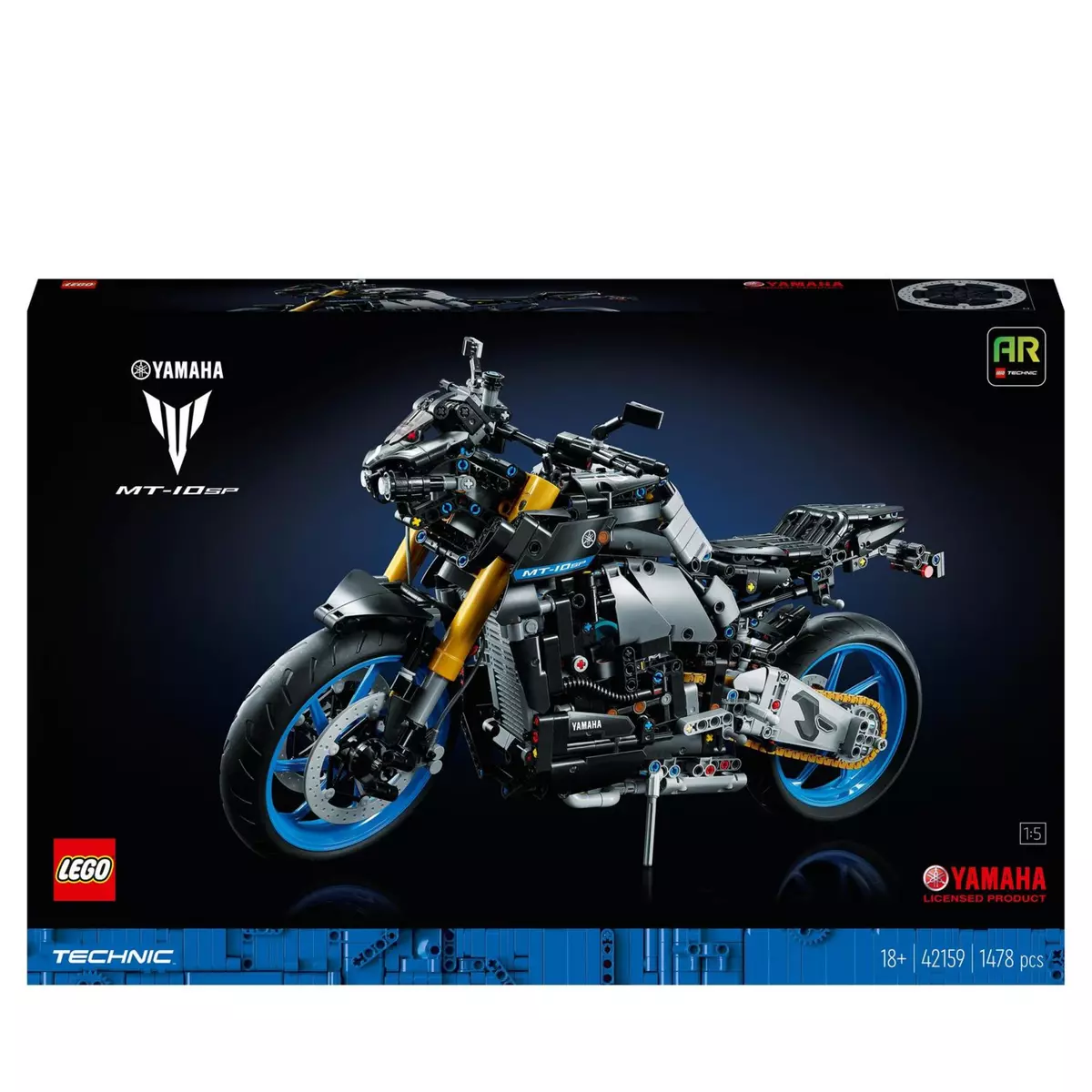 LEGO LEGO Technic 42159 Yamaha MT-10 SP, Kit de Maquette de Moto pour  Adultes, Cadeau Motard pour Hommes et Femmes pas cher 