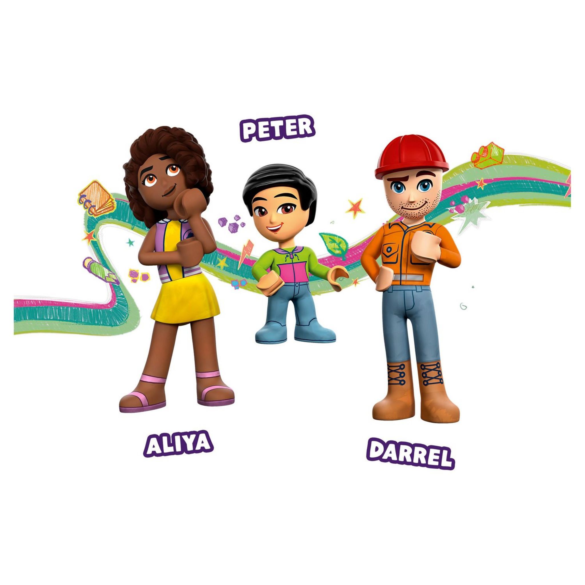 Voir la diapositive 5 : LEGO Friends 41749 - Le Camion de Reportage, Set de Sauvetage d'Animaux, Imaginer Filmer un Reportage, avec Jouet de Camion, Figurine Hibou et Mini-Poupée Aliya