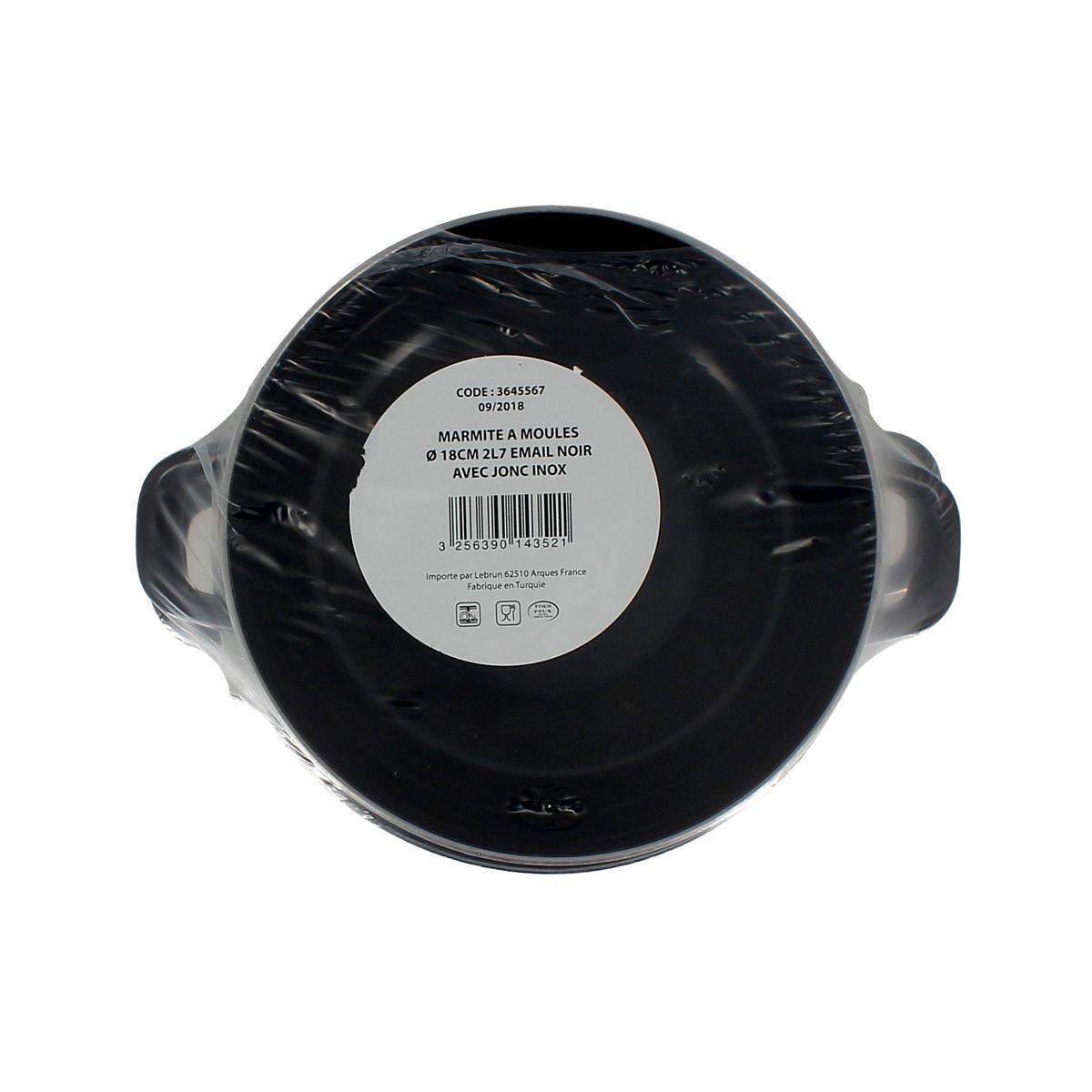 ACTUEL Friteuse induction email noir 26 cm