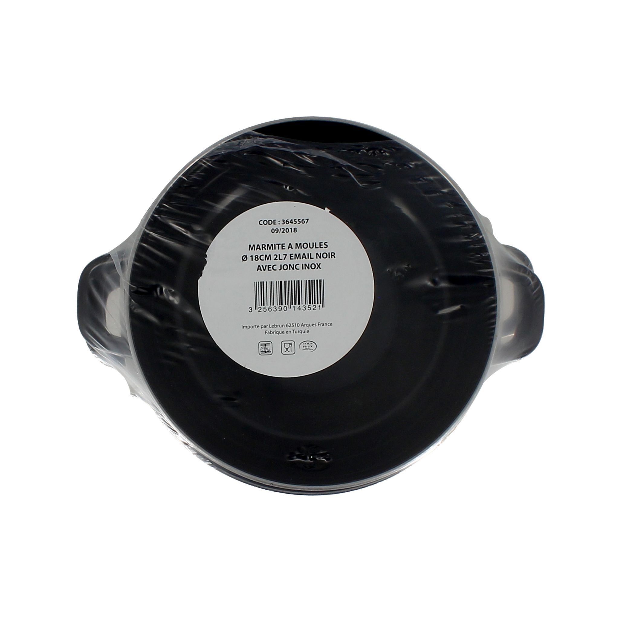 Voir la diapositive 2 : ACTUEL Friteuse induction email noir 26 cm