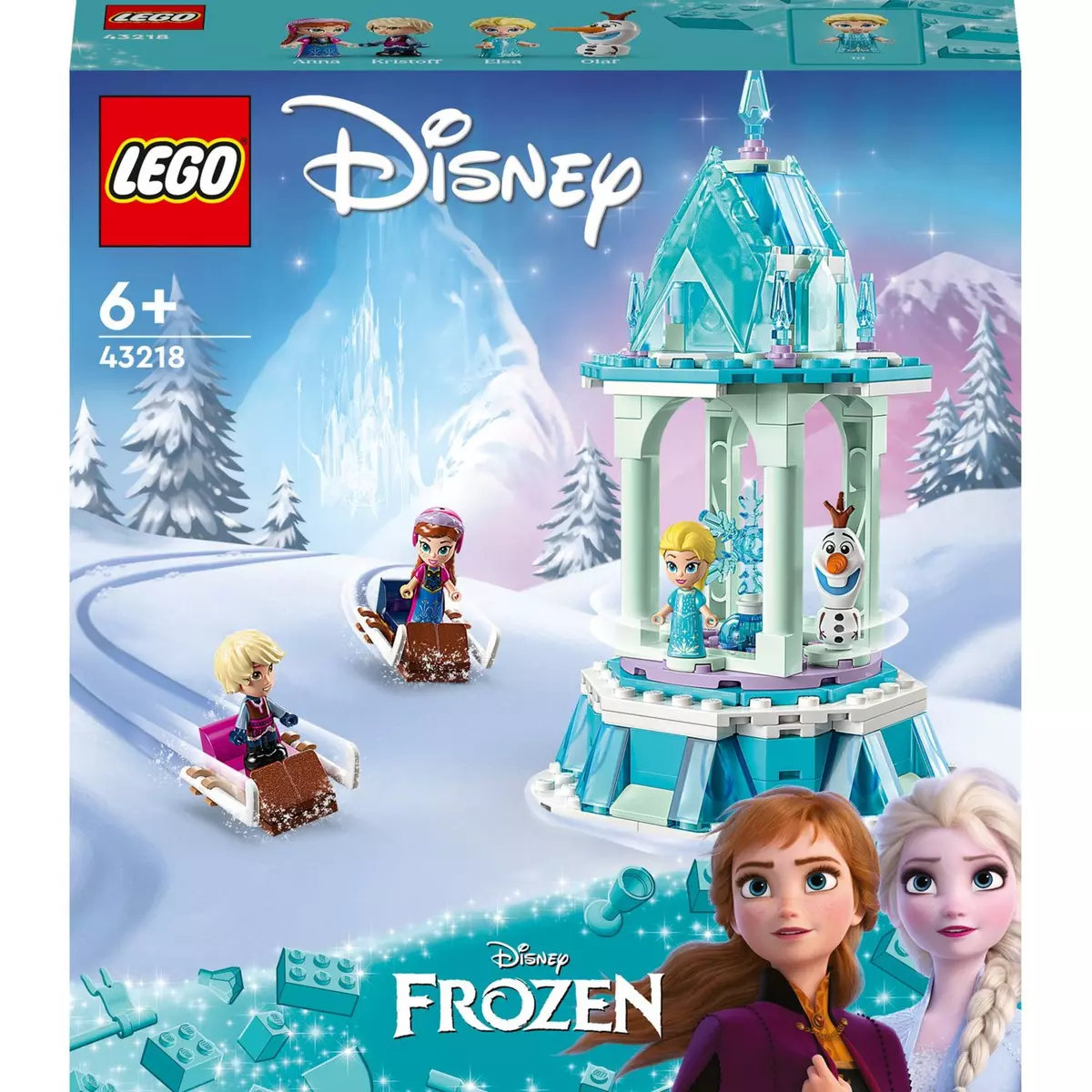 Le château d'Elsa Reine des Neiges - Mini-poupée - Disney Frozen