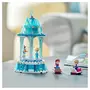 LEGO Disney Princess 43218 - Le Manège Magique d’Anna et Elsa, Jouet inspiré du Château de la Reine des Neiges avec Micro-Poupée Kristoff et Figurine Olaf