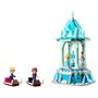 Voir la diapositive 8 : LEGO Disney Princess 43218 - Le Manège Magique d'Anna et Elsa, Jouet inspiré du Château de la Reine des Neiges avec Micro-Poupée Kristoff et Figurine Olaf