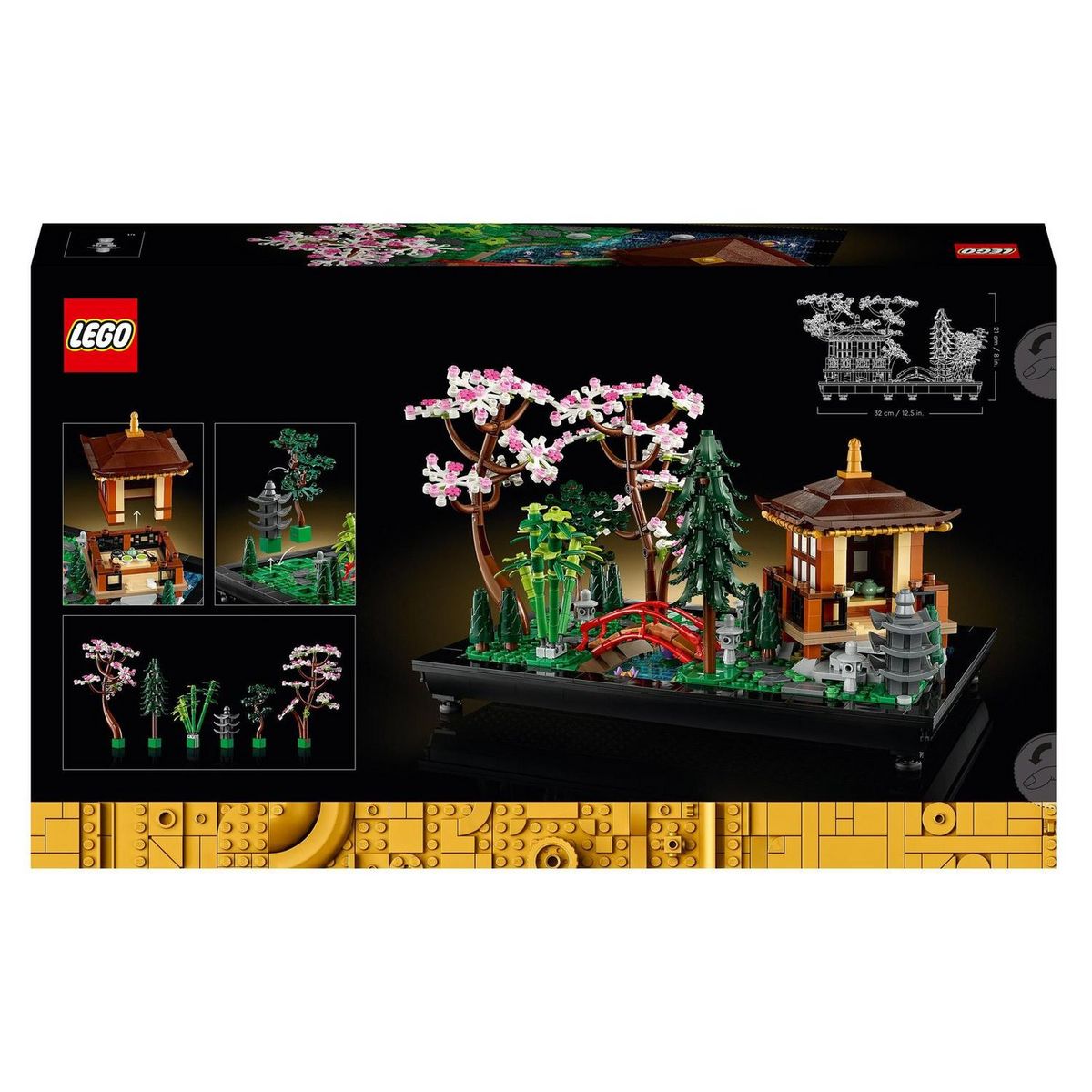 LEGO LEGO Icons 10315 Le Jardin Paisible, Kit de Jardinage Botanique Zen pour Adultes, Cadeau pour Femmes, Hommes