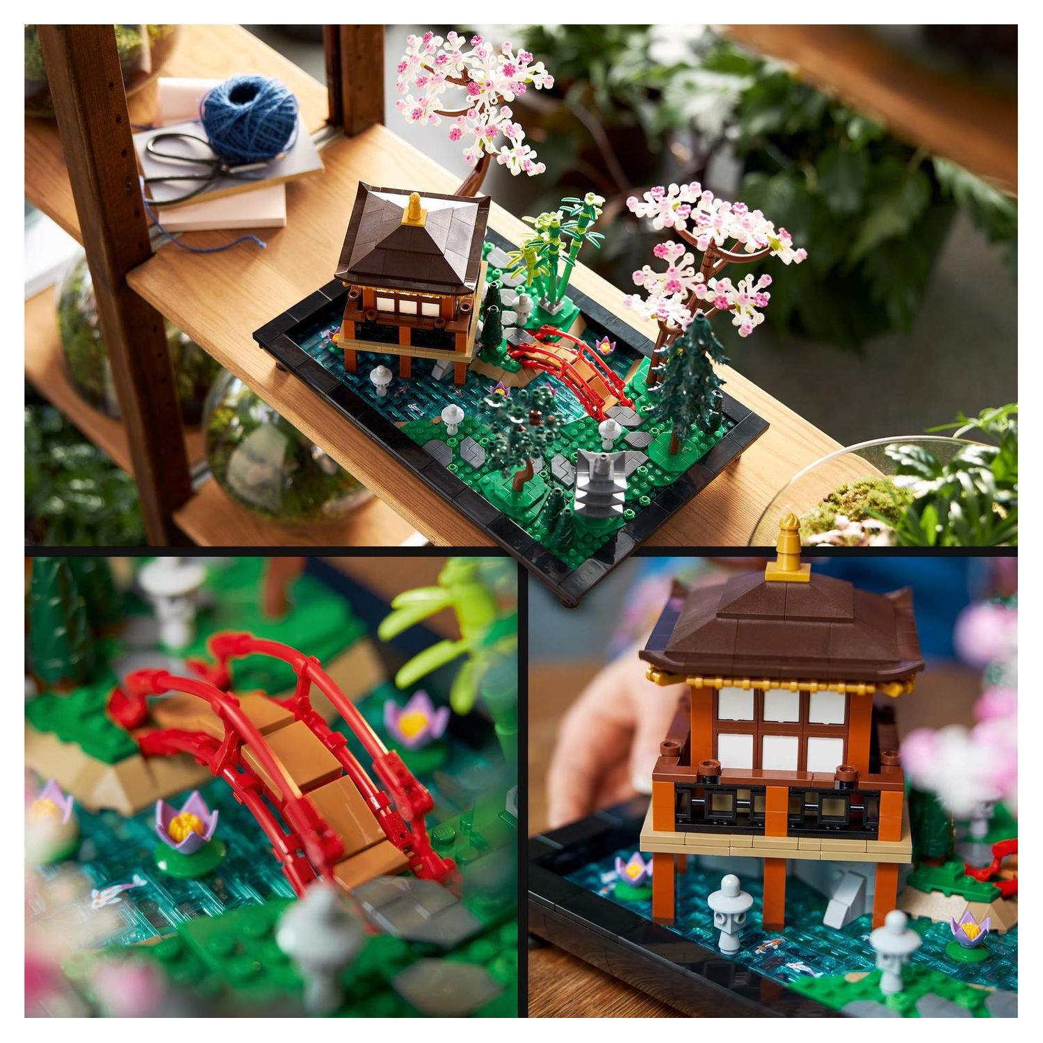 Voir la diapositive 15 : LEGO Icons 10315 Le Jardin Paisible, Kit de Jardinage Botanique Zen pour Adultes, Cadeau pour Femmes, Hommes