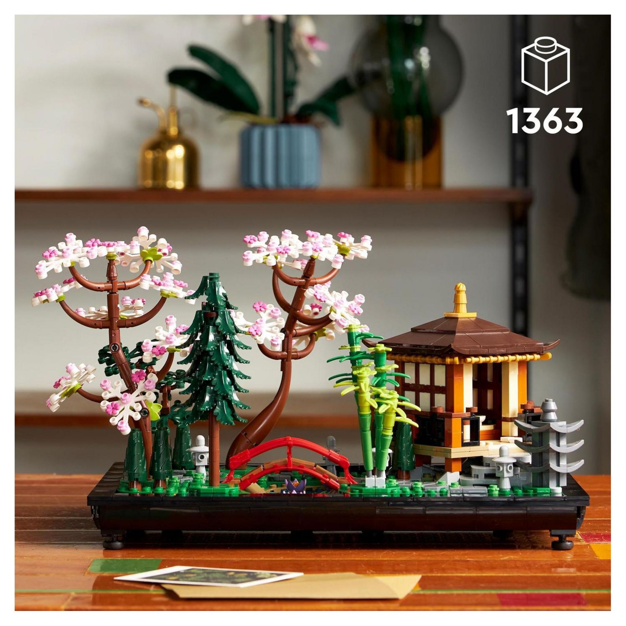 Voir la diapositive 6 : LEGO LEGO Icons 10315 Le Jardin Paisible, Kit de Jardinage Botanique Zen pour Adultes, Cadeau pour Femmes, Hommes