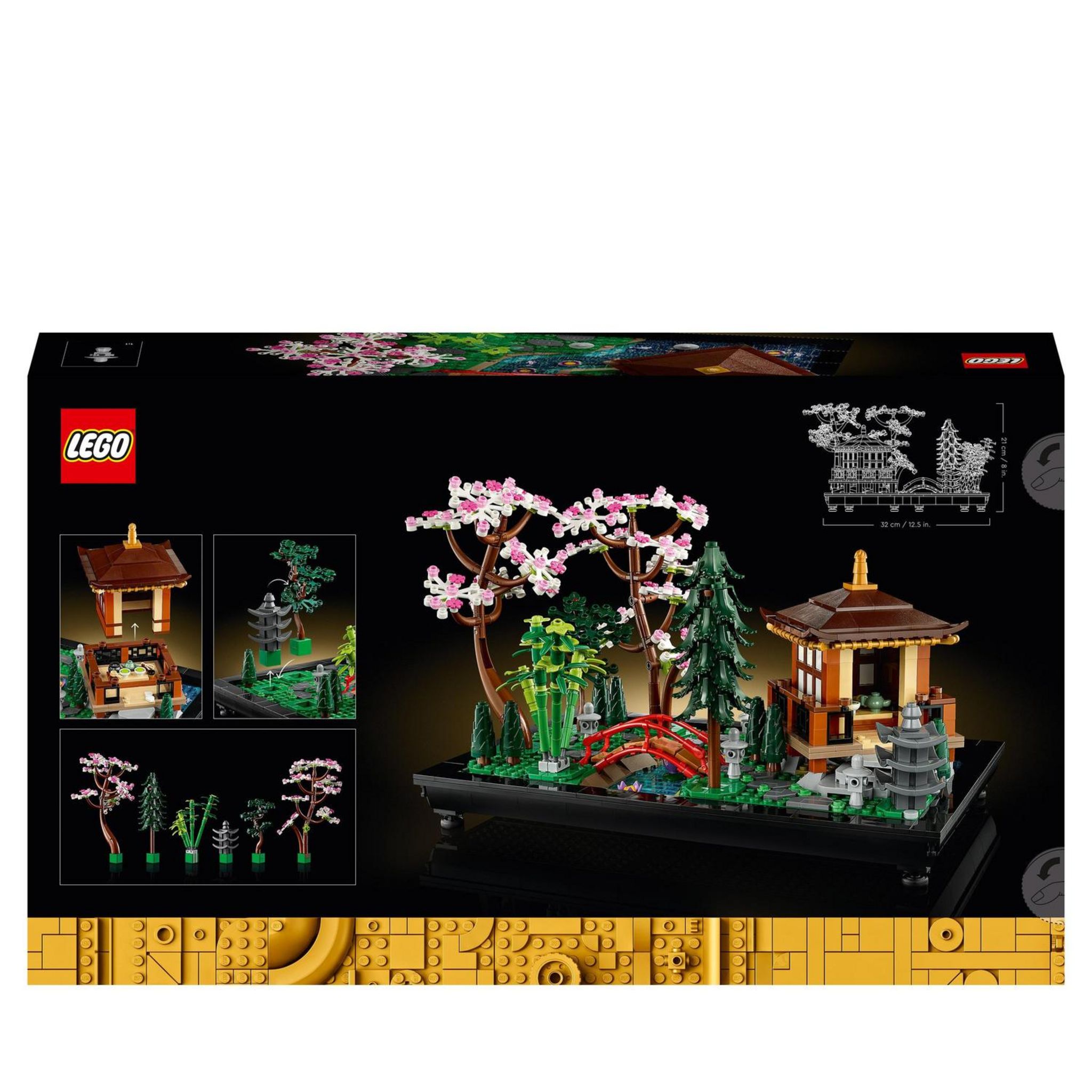 Voir la diapositive 8 : LEGO LEGO Icons 10315 Le Jardin Paisible, Kit de Jardinage Botanique Zen pour Adultes, Cadeau pour Femmes, Hommes