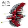 Voir la diapositive 13 : LEGO LEGO Star Wars La Navette T-6 d'Ahsoka Tano 75362, Vaisseau Lance-Tenons, 4 Personnages